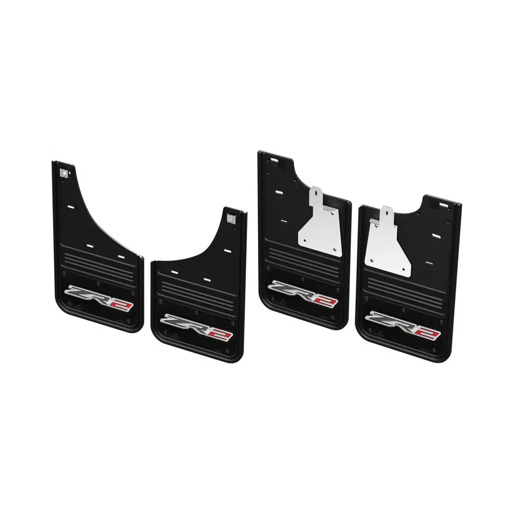 Gb Mud Flaps Front & Rear - Chev Silverado - THWGCR209K-ZR2W